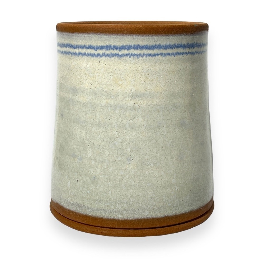 Handmade Studio Pottery Terracotta Crock Artist‎ Numbered